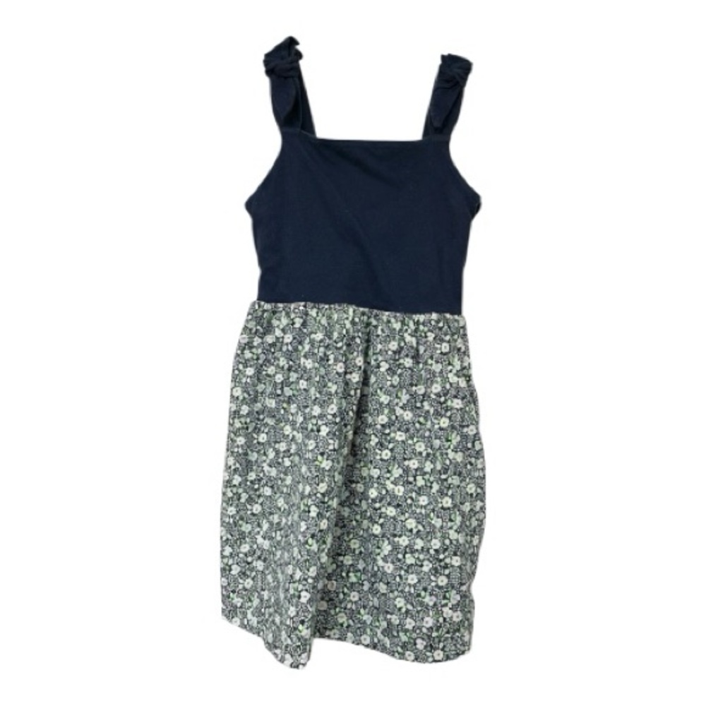 GAP - EC - Kids Dress in Navy and Floral Print